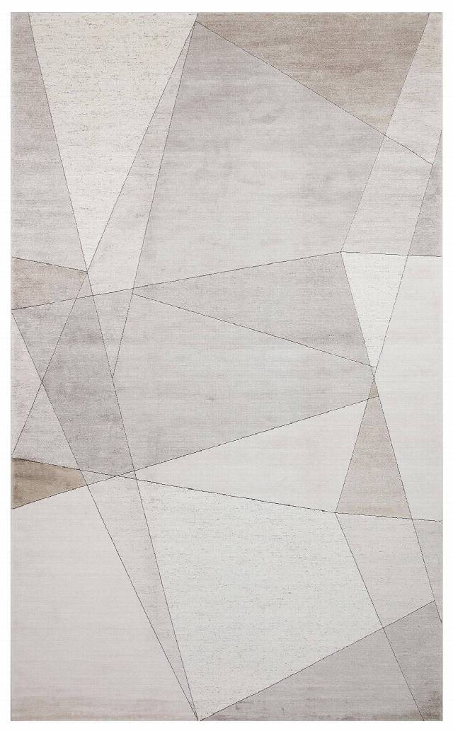 MERANO MRN 07 CREAM GOLD  Geometrik Desenli Yüksek Kalite Sık Dokuma Salon Halısı