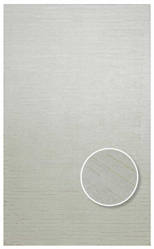 MISSORI MSR 05 WHITE  Hav Toz Vermez Sade Desenli Yumuşak Dokulu Modern Makine Halısı