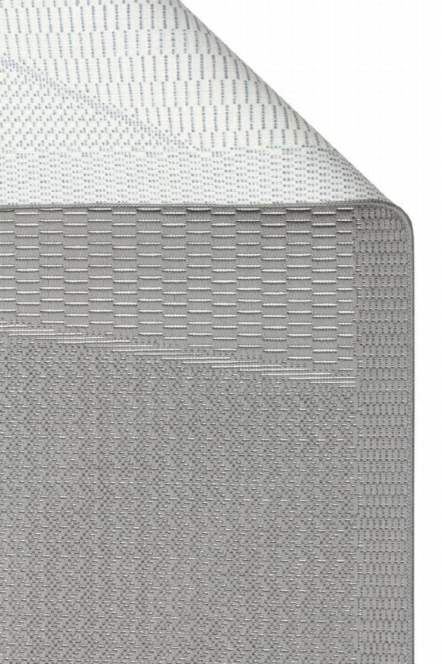 MONO LUX MNO LUX 01 ANTRASIT  Kaymaz Tabanlı Modern Desenlere Sahip İnce Halı