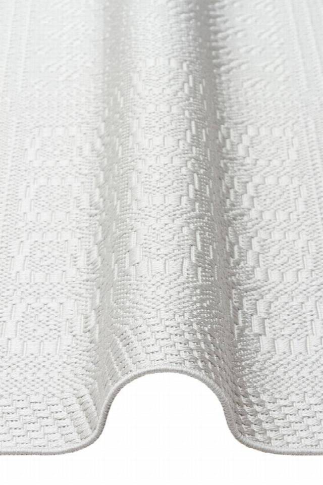 MONO LUX MNO LUX 02 GREY  Kaymaz Tabanlı Modern Desenlere Sahip İnce Halı