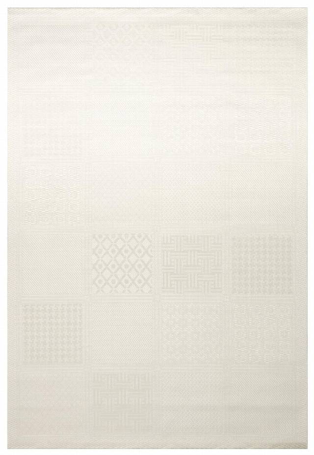 MONO LUX MNO LUX 02 VIZON  Kaymaz Tabanlı Modern Desenlere Sahip İnce Halı