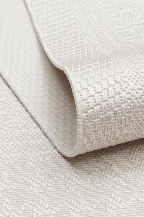MONO LUX MNO LUX 02 VIZON  Kaymaz Tabanlı Modern Desenlere Sahip İnce Halı