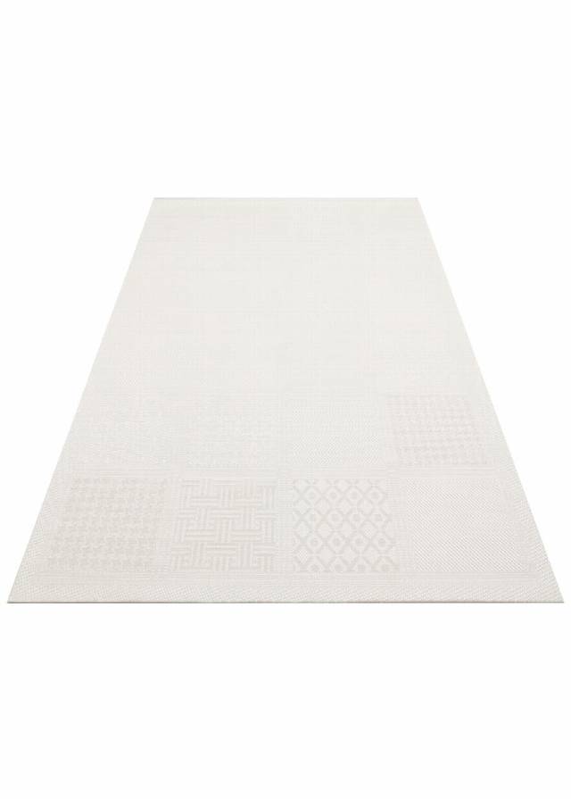 MONO LUX MNO LUX 02 VIZON  Kaymaz Tabanlı Modern Desenlere Sahip İnce Halı