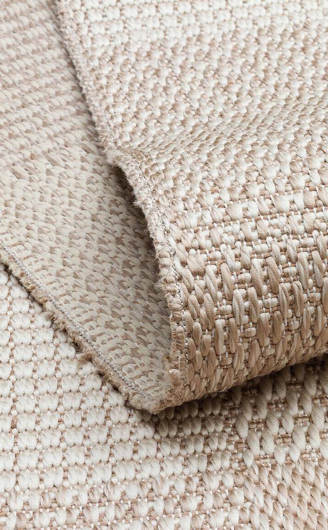 MONO MNO 01 BEIGE  Hav Toz Vermez Kaymaz Tabanlı İnce Halı