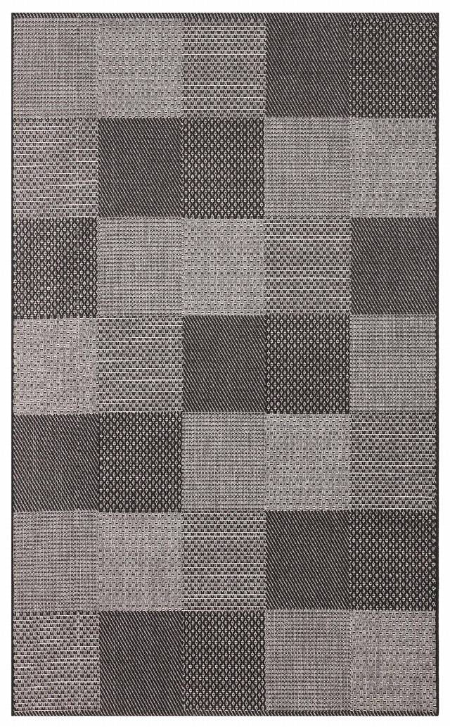 MONO MNO 01 DARK GREY  Hav Toz Vermez Kaymaz Tabanlı İnce Halı