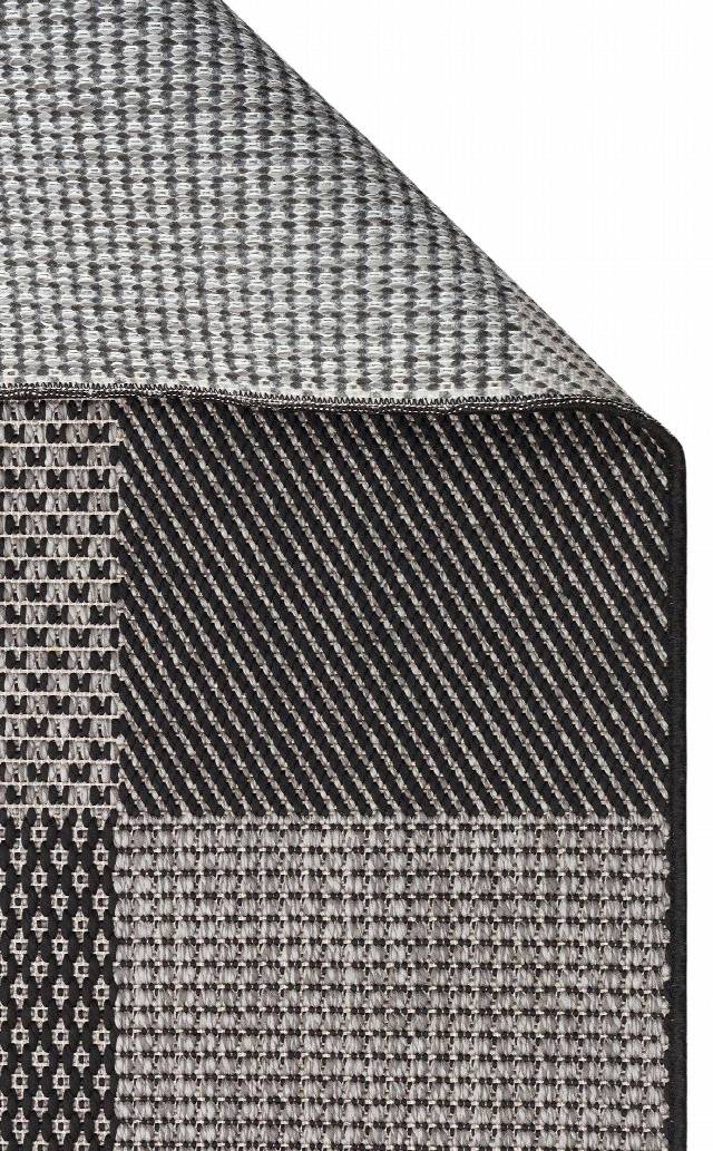 MONO MNO 01 DARK GREY  Hav Toz Vermez Kaymaz Tabanlı İnce Halı