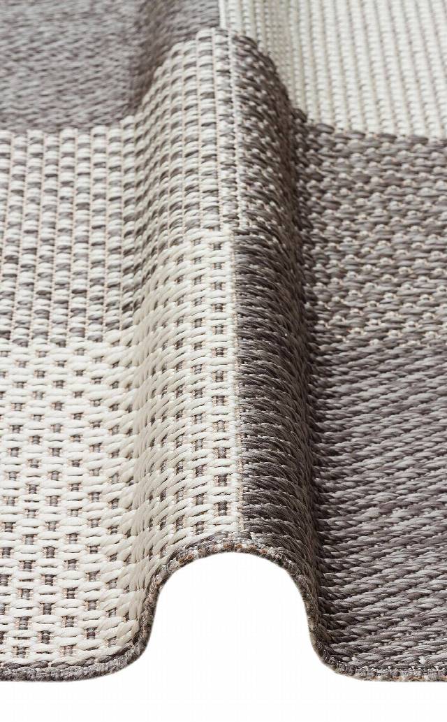 MONO MNO 01 GREY  Hav Toz Vermez Kaymaz Tabanlı İnce Halı