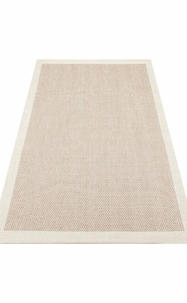 MONO MNO 02 BEIGE  Hav Toz Vermez Kaymaz Tabanlı İnce Halı