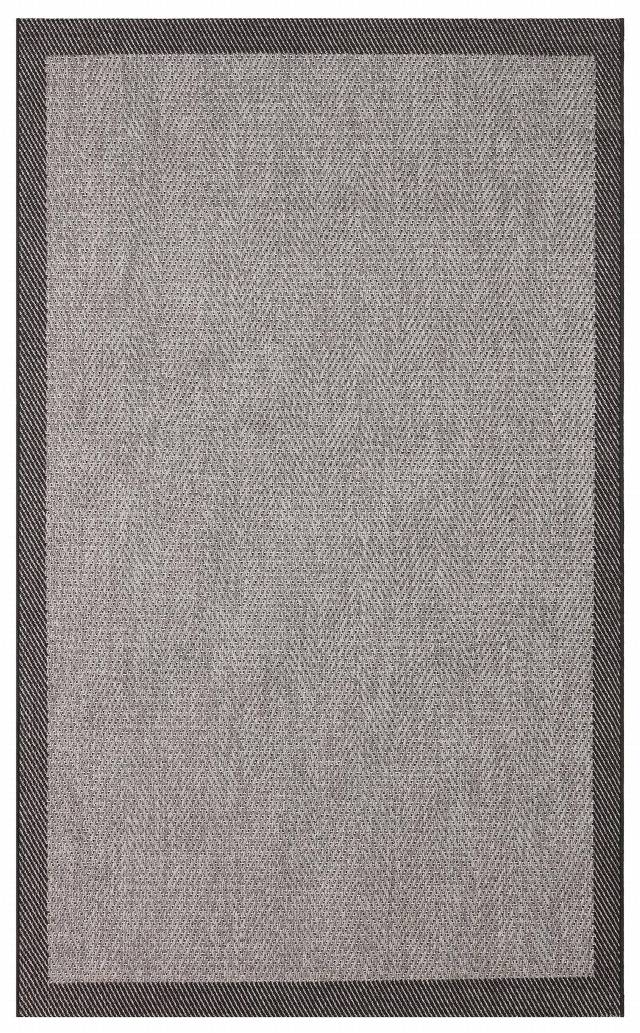 MONO MNO 02 DARK GREY  Hav Toz Vermez Kaymaz Tabanlı İnce Halı