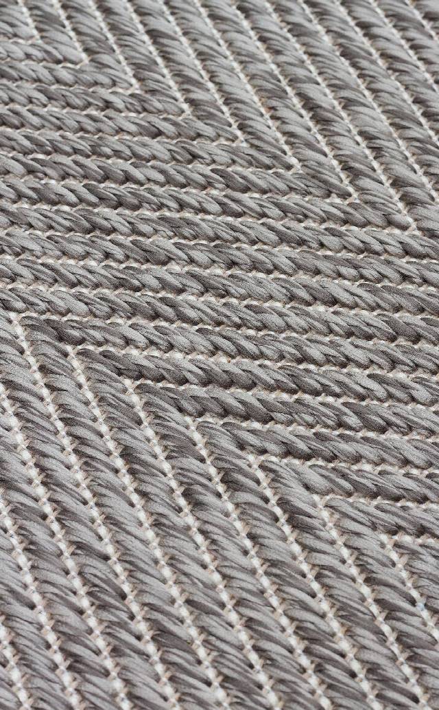 MONO MNO 02 GREY  Hav Toz Vermez Kaymaz Tabanlı İnce Halı