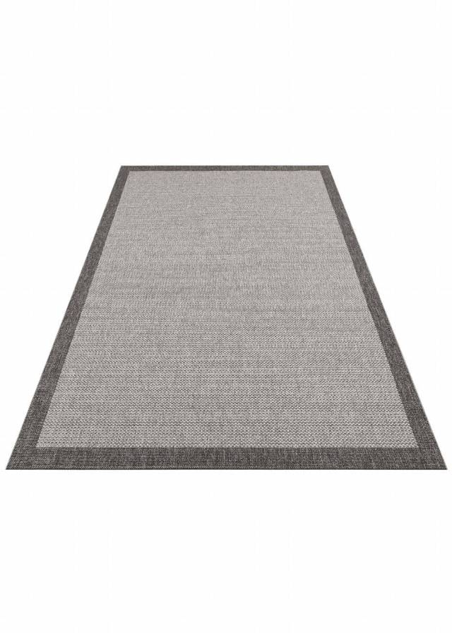MONO MNO 05 ANTRASIT BLACK  Hav Toz Vermez Kaymaz Tabanlı İnce Halı