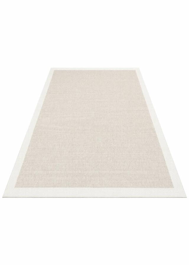 MONO MNO 05 BEIGE CREAM  Hav Toz Vermez Kaymaz Tabanlı İnce Halı