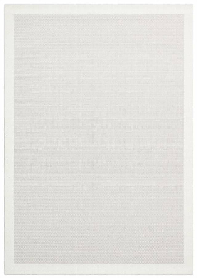 MONO MNO 05 GREY CREAM  Hav Toz Vermez Kaymaz Tabanlı İnce Halı