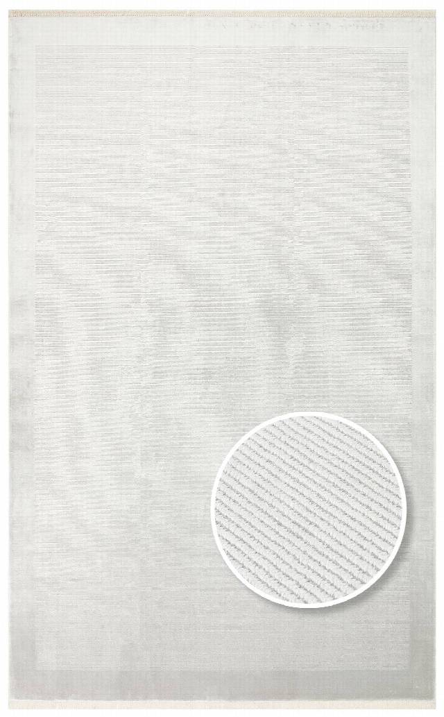 NAPOLI NAP 01 GREY  Sade Desenli Modern Sık Dokuma Makine Halısı