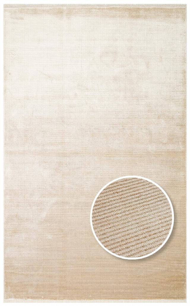 NAPOLI NAP 01 LATTE  Sade Desenli Modern Sık Dokuma Makine Halısı