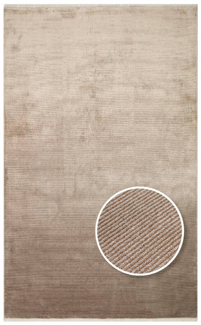 NAPOLI NAP 01 VIZON GREY  Sade Desenli Modern Sık Dokuma Makine Halısı