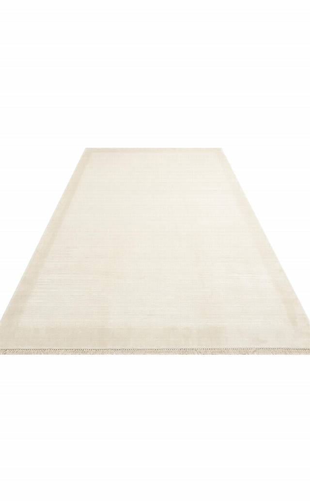 NAPOLI NAP 02 CREAM  Sade Desenli Modern Sık Dokuma Makine Halısı