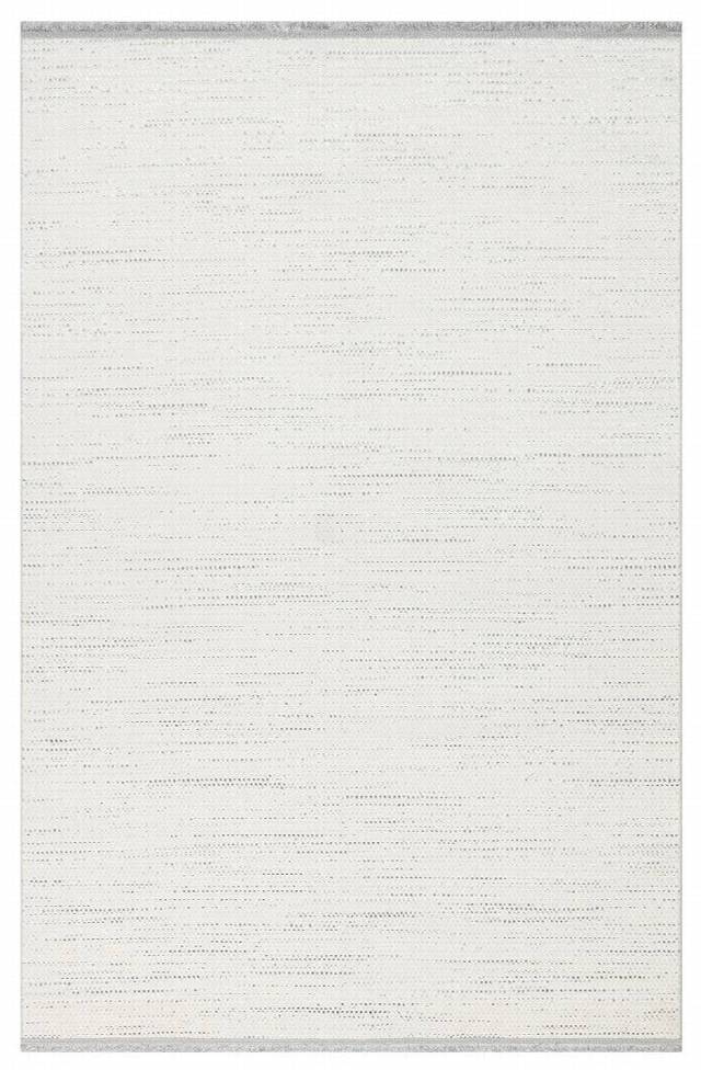 NORA NOR 01 SILVER Hav Toz Vermez Yıkanabilir Kaymaz İnce Dokuma Modern Halı