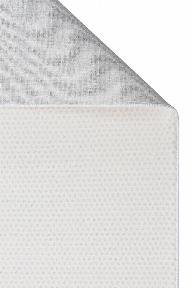 NORA NOR 01 WHITE Hav Toz Vermez Yıkanabilir Kaymaz İnce Dokuma Modern Halı