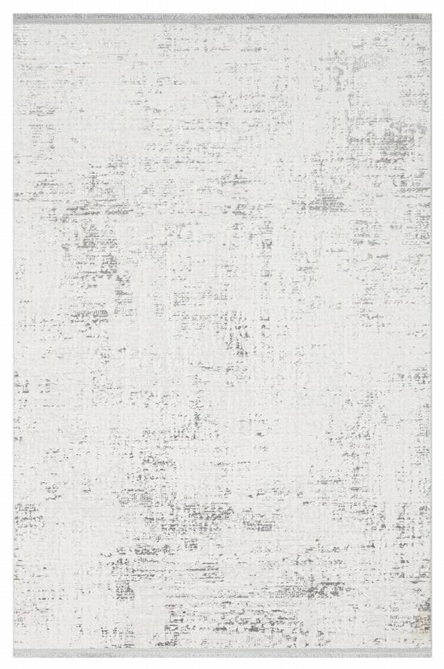 NORA NOR 02 SILVER Hav Toz Vermez Yıkanabilir Kaymaz İnce Dokuma Modern Halı