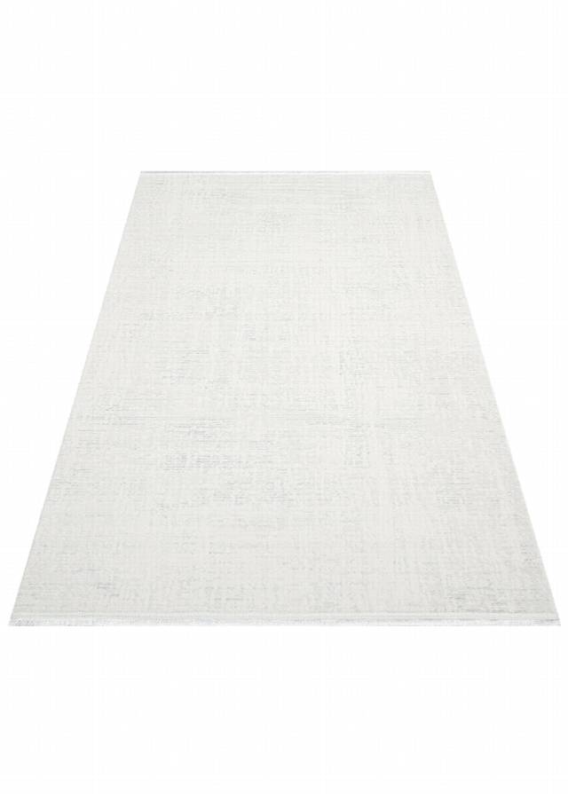 NORA NOR 02 WHITE Hav Toz Vermez Yıkanabilir Kaymaz İnce Dokuma Modern Halı