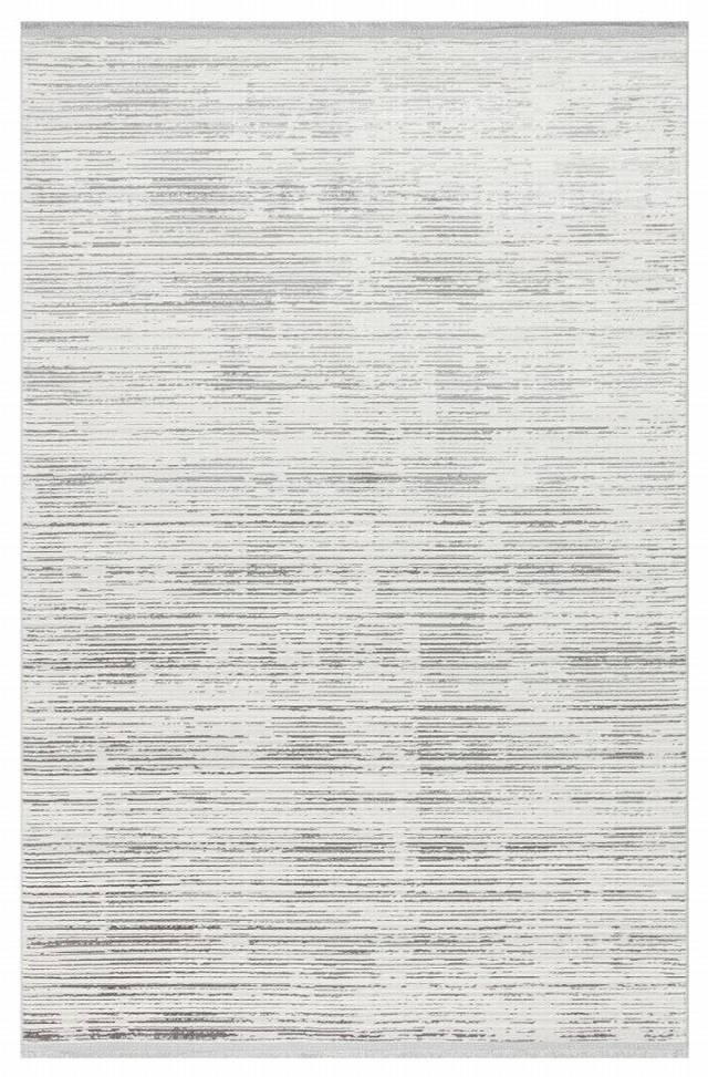 NORA NOR 03 SILVER Hav Toz Vermez Yıkanabilir Kaymaz İnce Dokuma Modern Halı