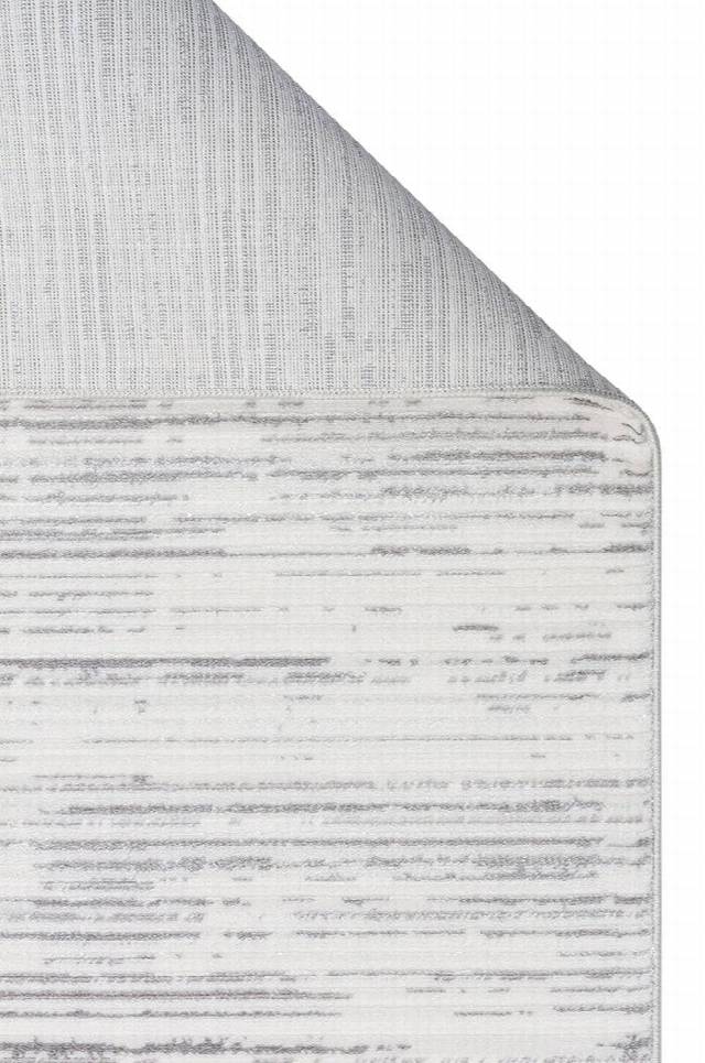 NORA NOR 03 SILVER Hav Toz Vermez Yıkanabilir Kaymaz İnce Dokuma Modern Halı
