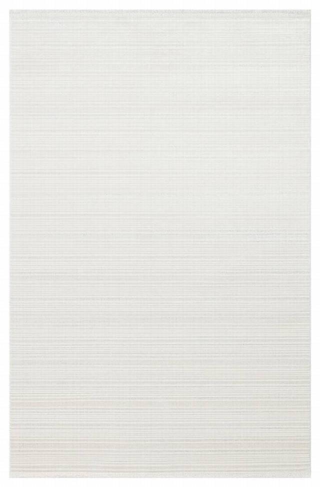 NORA NOR 03 WHITE Hav Toz Vermez Yıkanabilir Kaymaz İnce Dokuma Modern Halı