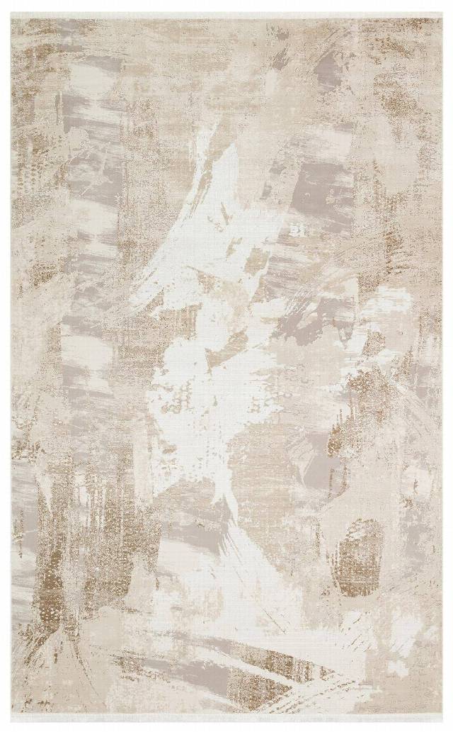 PADONA PDN 06 BEIGE GREY  Extra Yumuşak Dokulu Sık Dokuma Modern Desenlere Sahip Şık Salon Halısı