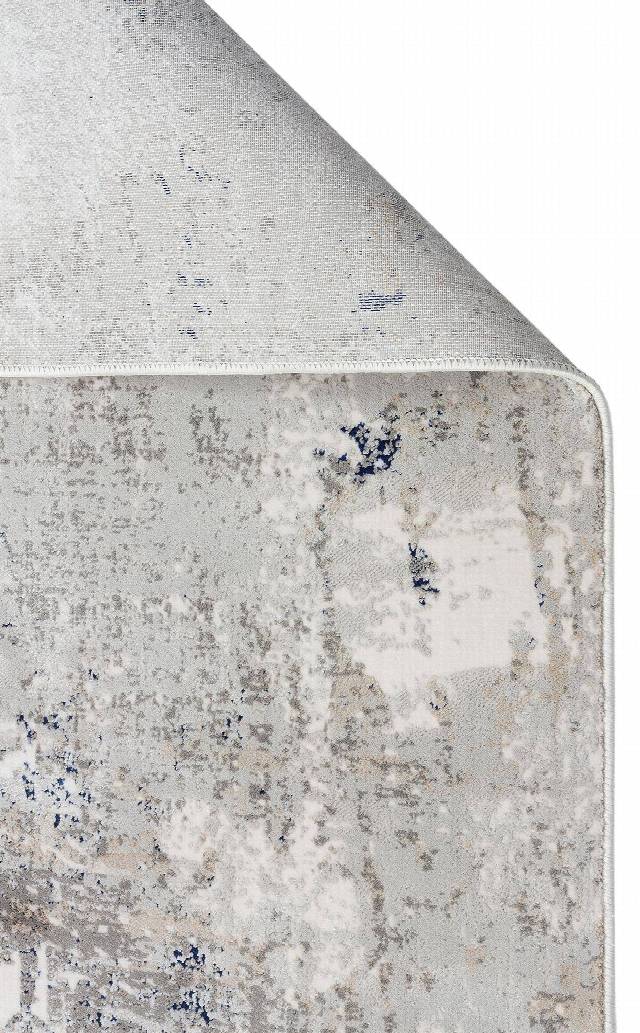 PADONA PDN 06 GREY NAVY  Extra Yumuşak Dokulu Sık Dokuma Modern Desenlere Sahip Şık Salon Halısı