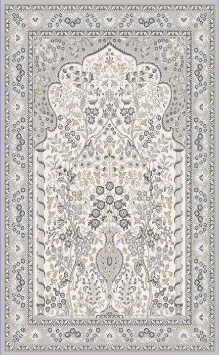 PALMIRA SECCADE PLM SCD 01 CREAM GREY  Yüksek Kaliteli Sık Dokuma Modern Seccade