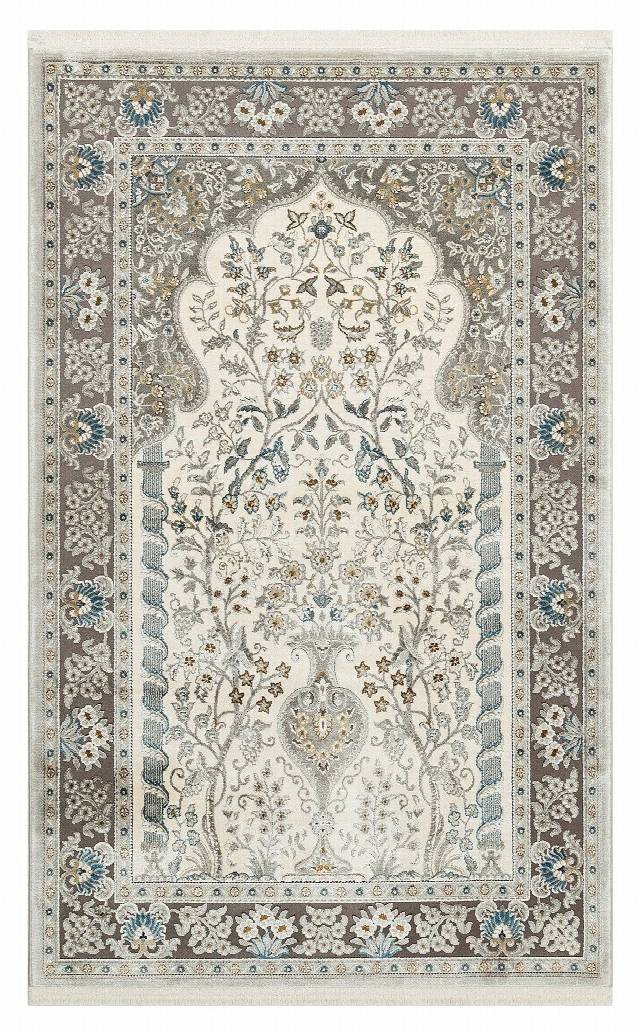 PALMIRA SECCADE PLM SCD 01 GREY WHITE  Yüksek Kaliteli Sık Dokuma Modern Seccade