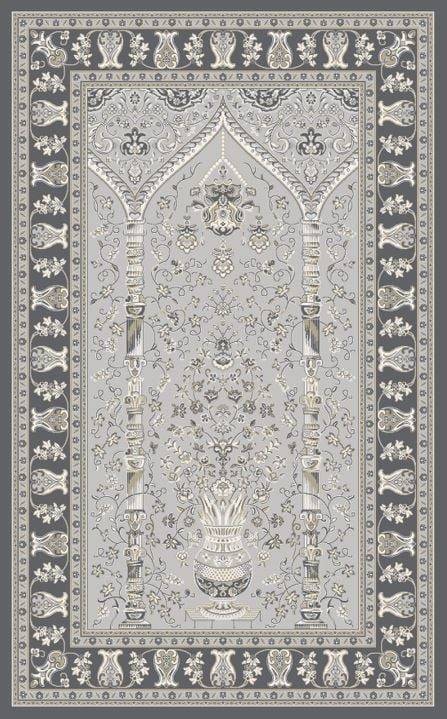 PALMIRA SECCADE PLM SCD 02 DARK GREY  Yüksek Kaliteli Sık Dokuma Modern Seccade