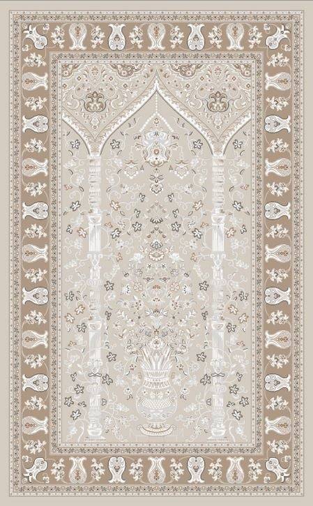PALMIRA SECCADE PLM SCD 02 LIGHT BEIGE  Yüksek Kaliteli Sık Dokuma Modern Seccade