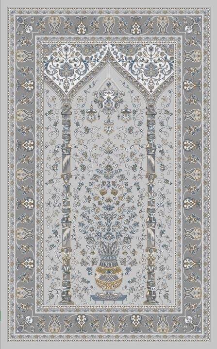 PALMIRA SECCADE PLM SCD 02 LIGHT GREY  Yüksek Kaliteli Sık Dokuma Modern Seccade