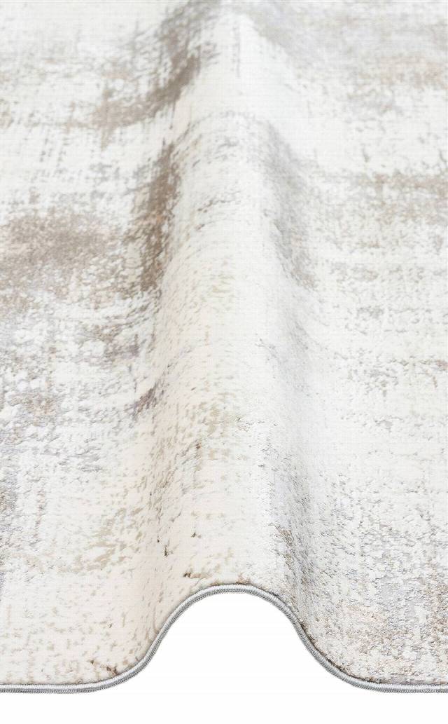 PASSAGE PLZ 01 CREAM VIZON  Yumuşak Tuşeli Sık Dokuma Modern Halı