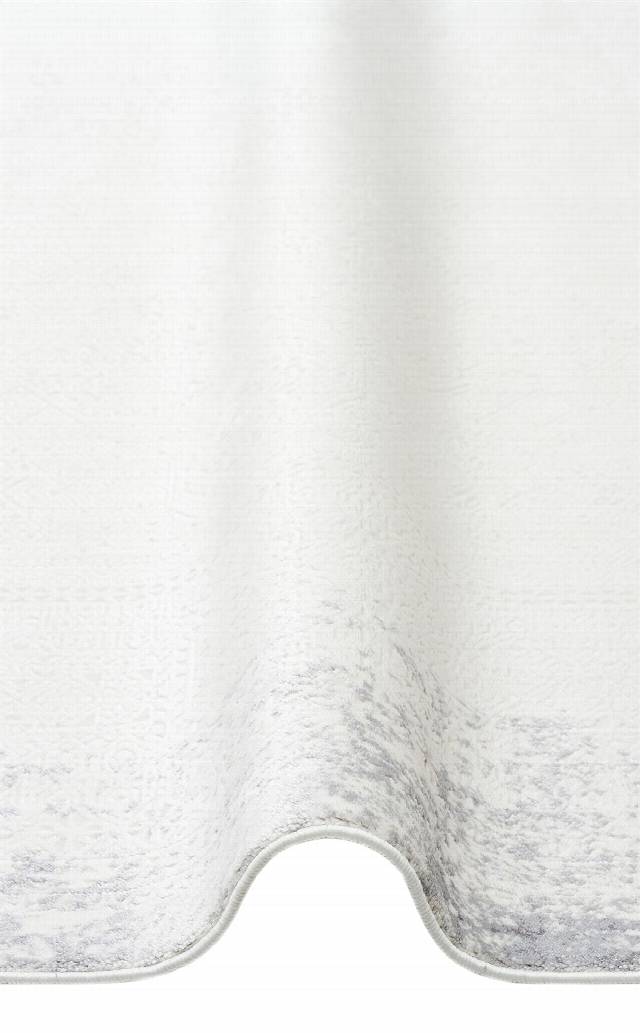 PASSAGE PLZ 03 CREAM GREY  Yumuşak Tuşeli Sık Dokuma Modern Halı
