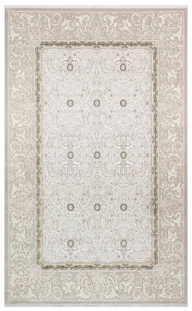 PASSAGE PLZ 04 CREAM VIZON  Yumuşak Tuşeli Sık Dokuma Modern Halı