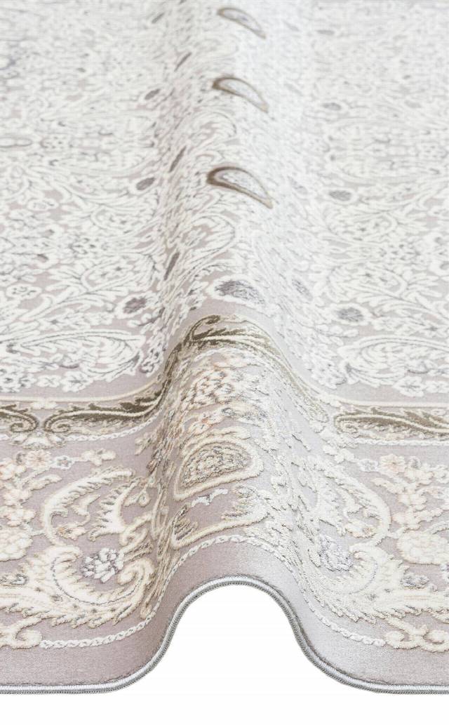 PASSAGE PLZ 04 CREAM VIZON  Yumuşak Tuşeli Sık Dokuma Modern Halı