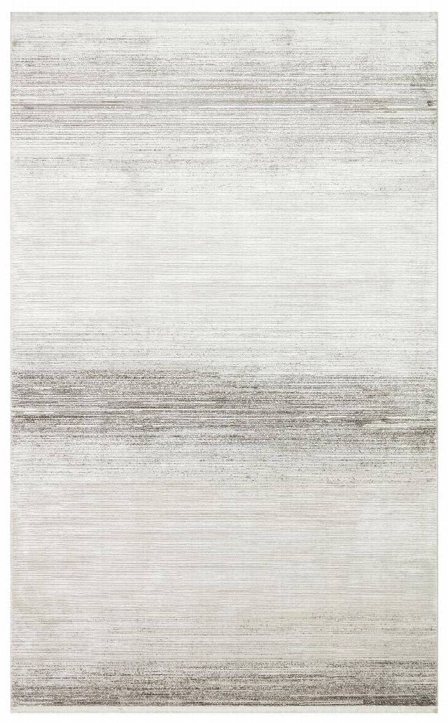 ROMA RM 01 CREAM GREY  Viskon ve Polyester ile Üretilen Şık Salon Halısı