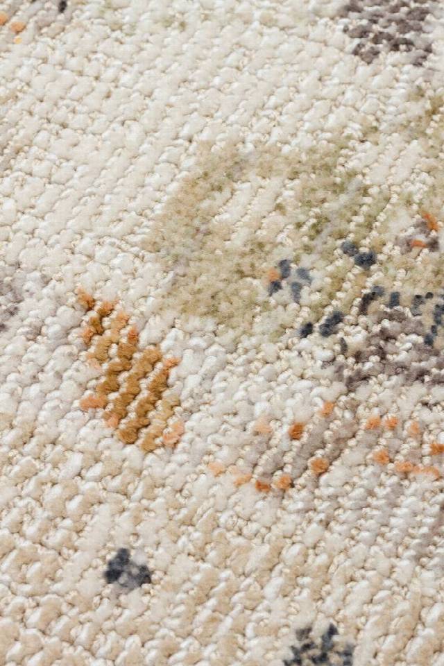 SAHARA SHA 05 CREAM BEIGE  Hav Toz Vermez Yumuşak Tuşeli Modern Makine Halısı