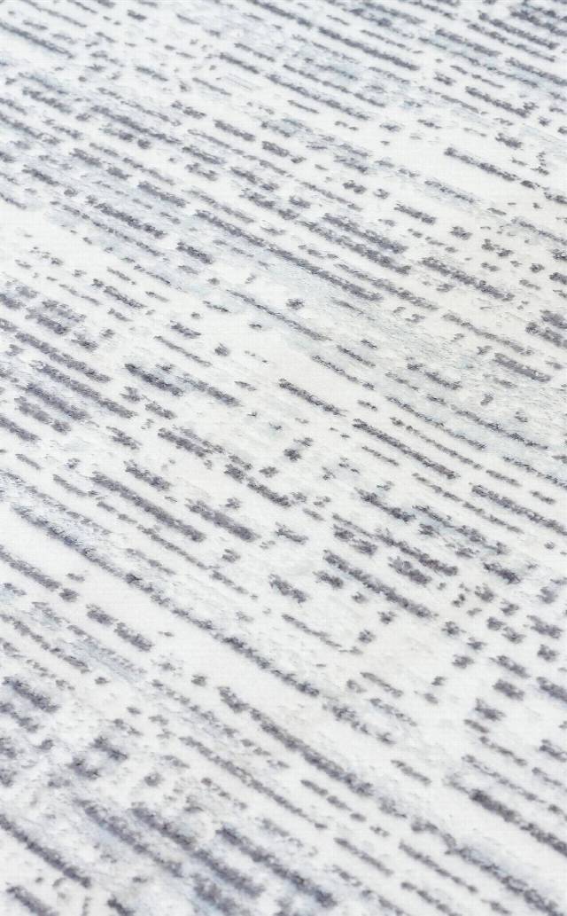 SATEEN ST 101 L.GREY XW  Hav Toz Vermez Yıkanabilir Kaymaz İnce Dokuma Modern Halı