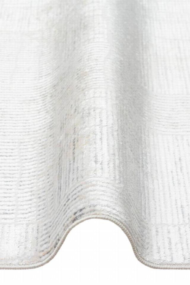 SATEEN ST 23 GREY XW  Hav Toz Vermez Yıkanabilir Kaymaz İnce Dokuma Modern Halı