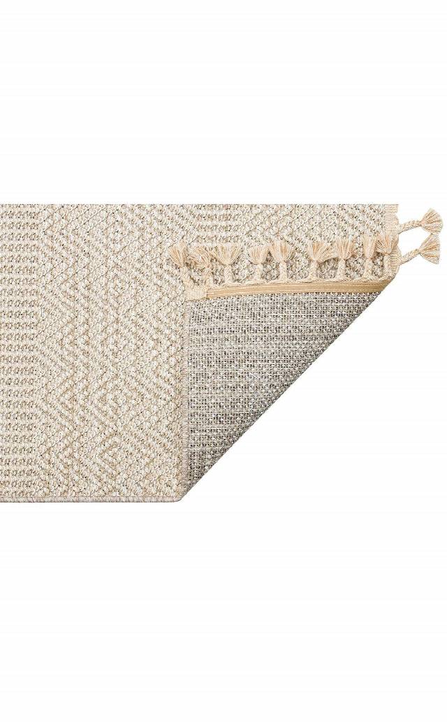 SOHO SH 01 BEIGE  Hav Toz Vermez Hasır Dokuma Modern Makine Halısı