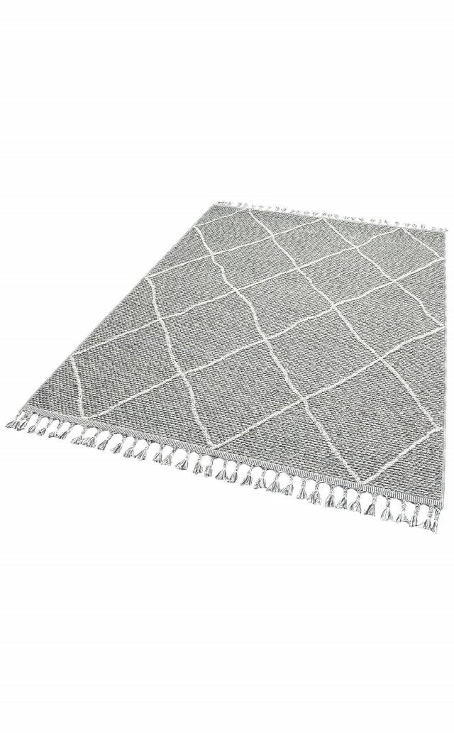 SOHO SH 02 GREY  Hav Toz Vermez Hasır Dokuma Modern Makine Halısı