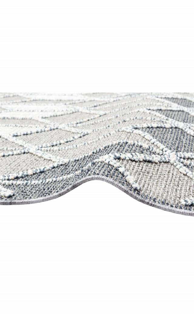 SOHO SH 03 GREY  Hav Toz Vermez Hasır Dokuma Modern Makine Halısı