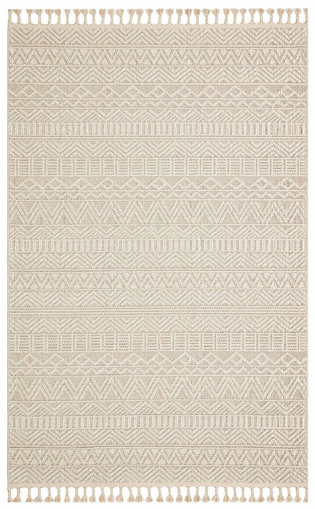 SOHO SH 14 BEIGE  Hav Toz Vermez Hasır Dokuma Modern Makine Halısı