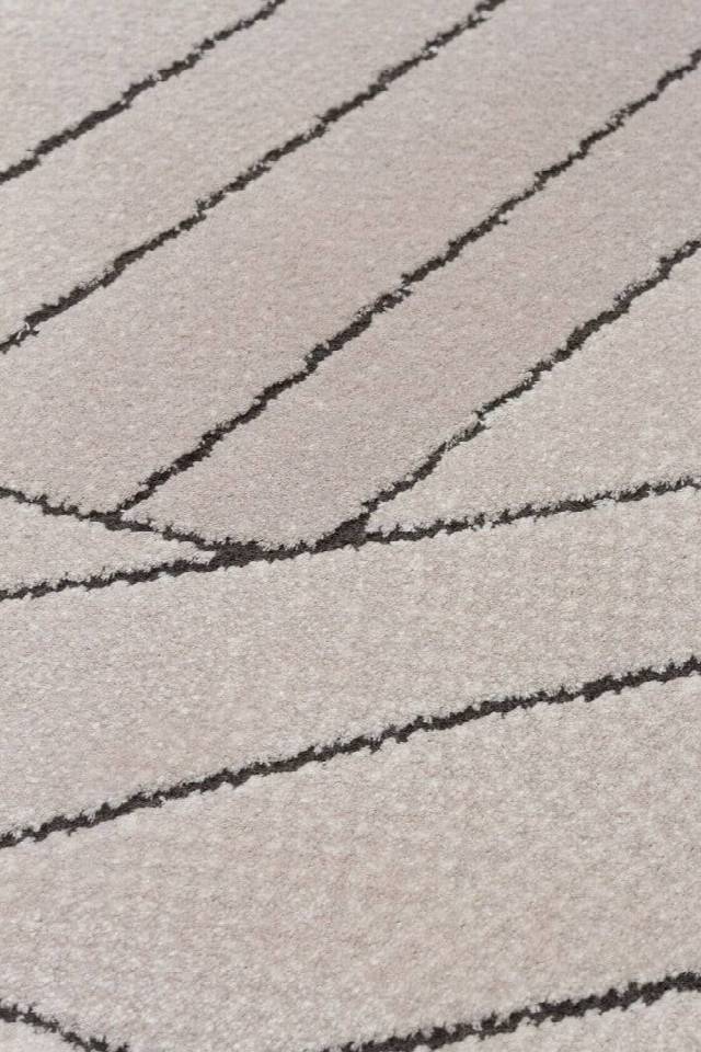 UTOPIA UTP 07 CREAM GREY  Amorf Tasarımlı Modern Viskon Halı