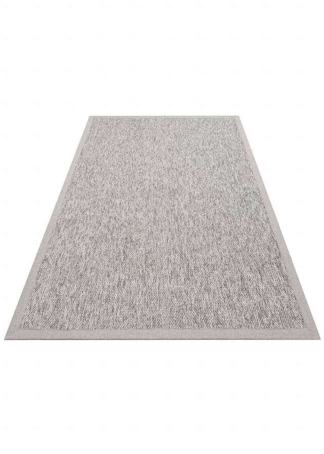 VENTURA SISAL VNT 2704 GREY BRD GREY  İç ve Dış Mekan Kullanımına Uygun Hav Vermeyen Kolay Temizlenebilir Sisal Görünümlü Halı