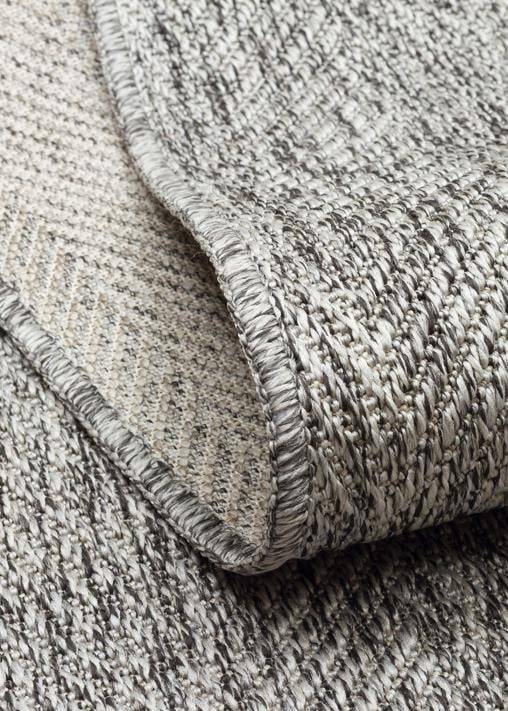 VENTURA SISAL VNT 2704 GREY  İç ve Dış Mekan Kullanımına Uygun Hav Vermeyen Kolay Temizlenebilir Sisal Görünümlü Halı